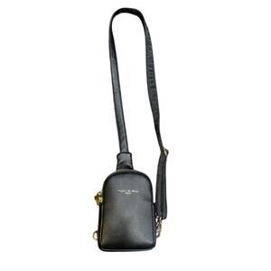 INICAT Travel Crossbody Sling Bag Purse Vegan Leather Passport Holder Fanny Pack